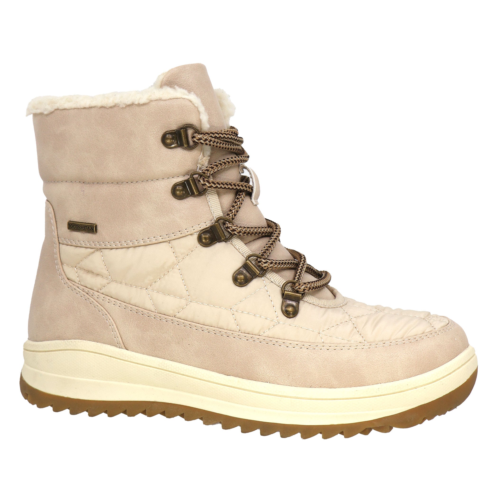 TAXI MONTREAL-02WP BEIGE BOOTS