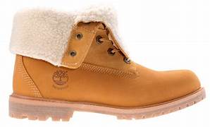Timberland Women's  Teddy Fleece Wheat Fold Down Boot